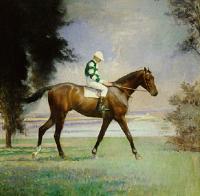 Tarbell, Edmund Charles - Thoroughbred with Jockey Up